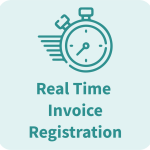 Realtime invoice registration Realtime invoice registration